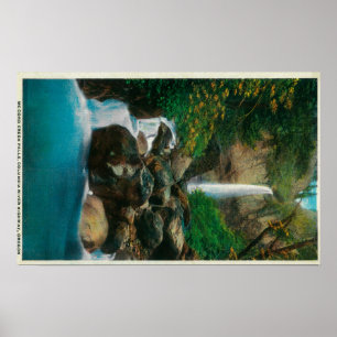 Affiche McCord Creed Falls sur Columbia River