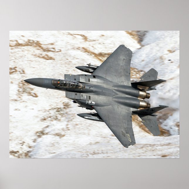 Affiche McDonnell Douglas F-15 Eagle (Devant)