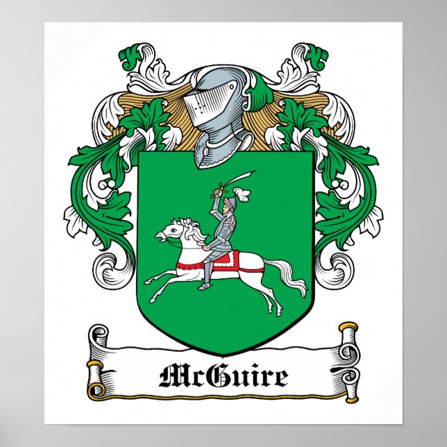 Affiche McGuire Family Crest (Devant)