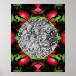 Affiche McIntosh Apples Nature Frame Créer Votre Propre Ph