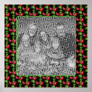 Affiche McIntosh Apples Nature Frame Créer Votre Propre Ph