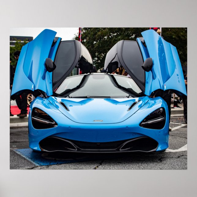 Affiche McLaren 720S (Devant)