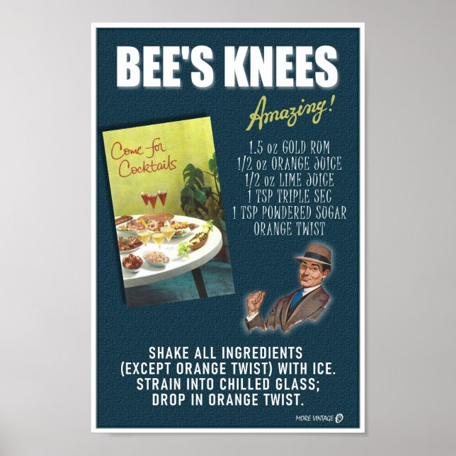 AFFICHE MCM COCKTAIL RECIPE  (Devant)