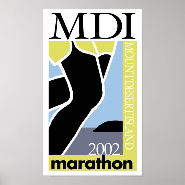 Affiche MDI Marathon - Vintage 2002 (Devant)