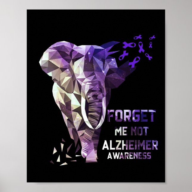 Affiche Me Not Alzheimerheimer Sensibilisation 1 (Devant)