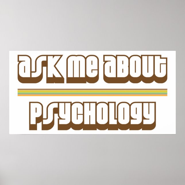 Affiche Me questionner sur la psychologie (Devant)