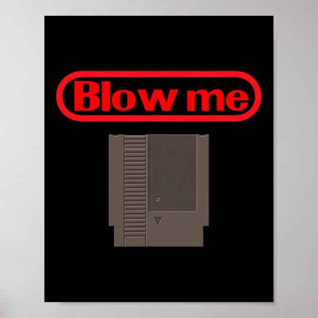 Affiche Me Retro Jeu Vidéo Vieux Gamer École (Devant)
