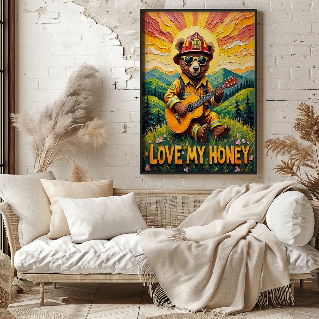 Affiche Meadow Melodies: Bear's Sunset Song (Créateur téléchargé)