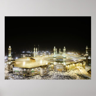 Affiche Mecca Islamic Holy Place Value Mat