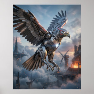 Affiche Mecha Eagle Forge