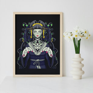 Affiche Mecha Geisha