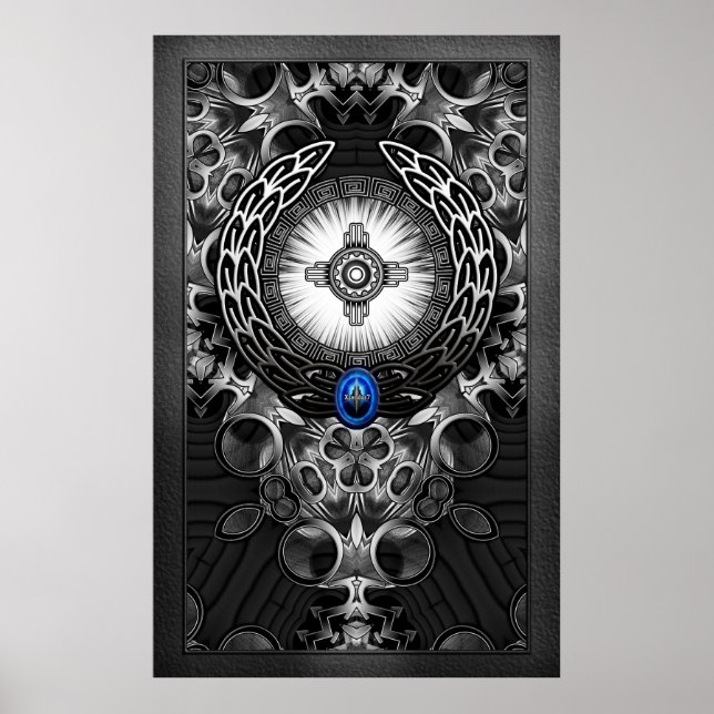 Affiche MechTron One Art Abstrait (Devant)