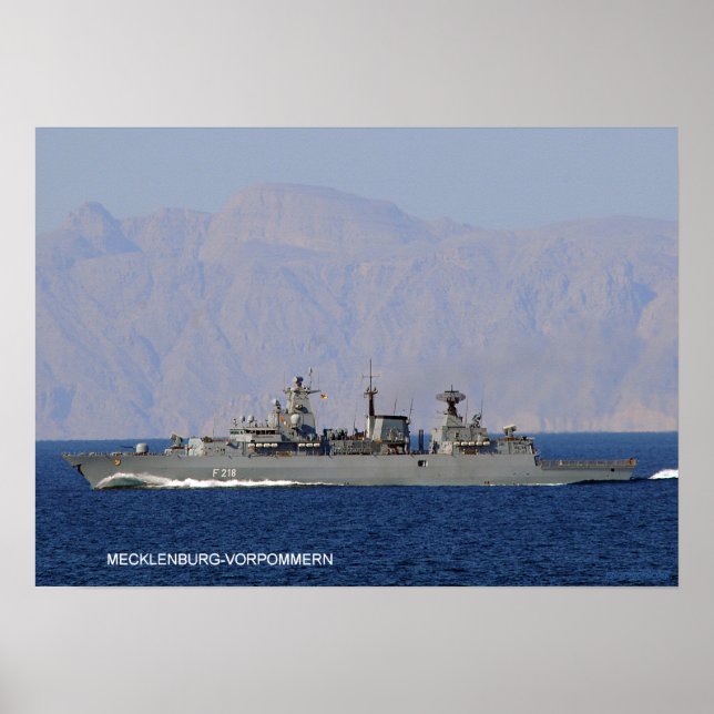 Affiche Mecklembourg-Poméranie F 218 (Devant)