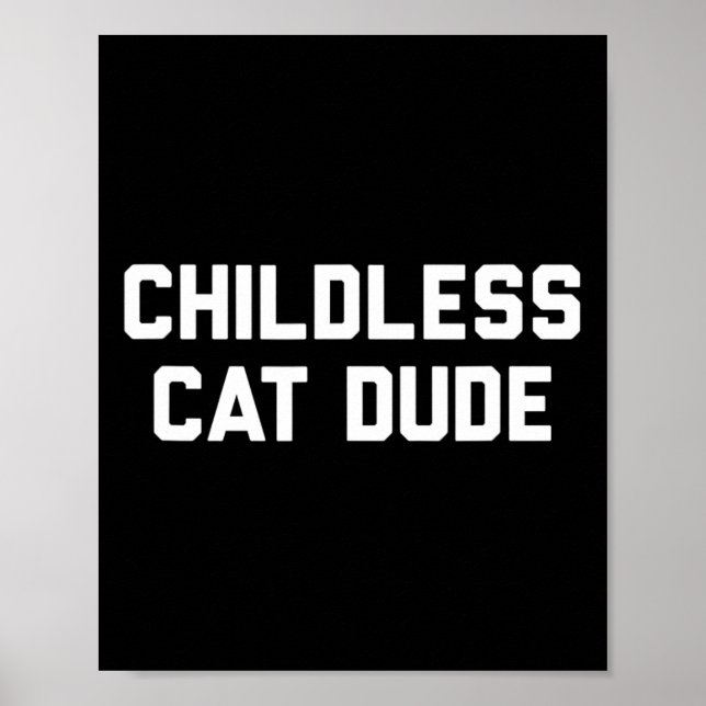 Affiche Mecs Chats Sans Enfants  (Devant)