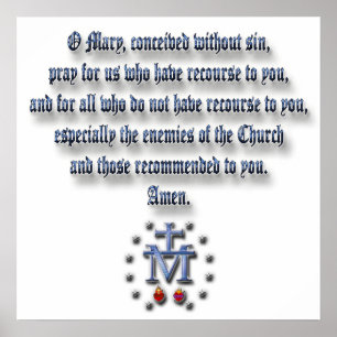 Affiche Médaille miraculeuse