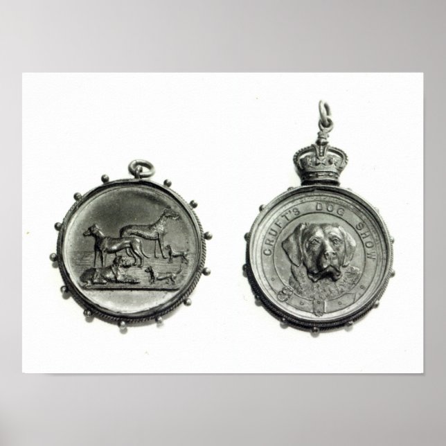 Affiche Médailles de Cruft's Dog Show, vers 1910 (Devant)