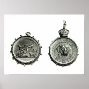 Affiche Médailles de l'exposition canine de Cruft, c.1910