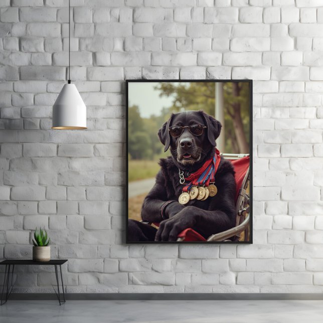 Affiche Médailles, Sagesse, et un héritage mâché (Créateur téléchargé)