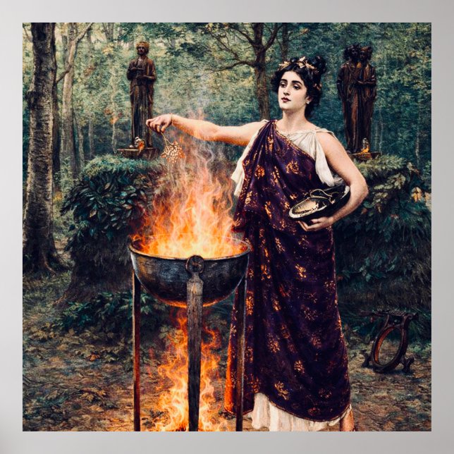 Affiche Medea Brewing Her Potion –  (Devant)