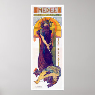 Affiche Medea (Medee), Alphonse Mucha