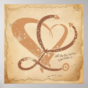 Affiche Médecin, infirmière, ambulancier, modèle de cadeau