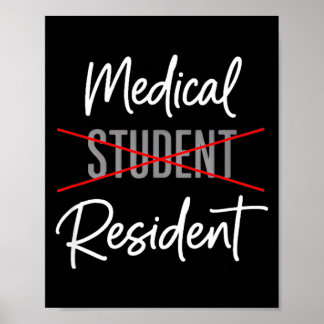 Affiche Medical Student to Resident Celebration