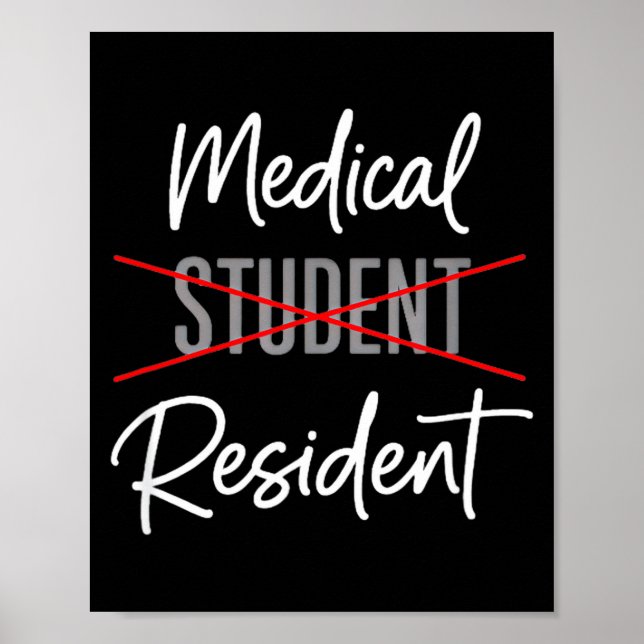 Affiche Medical Student to Resident Celebration (Devant)