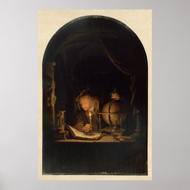 Affiche Medieval Alchemist Philosopher (Devant)