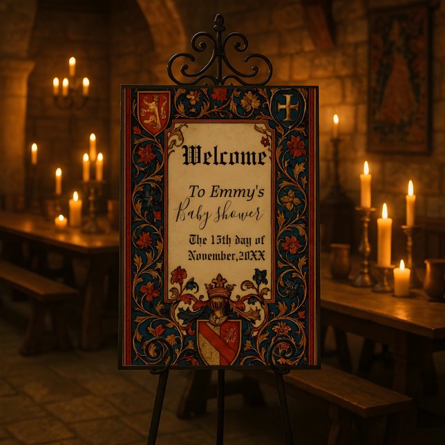 Affiche Medieval Style Customizable Welcome Sign (Créateur téléchargé)