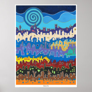 Affiche Médina de Fès - Imprimer - Grand format