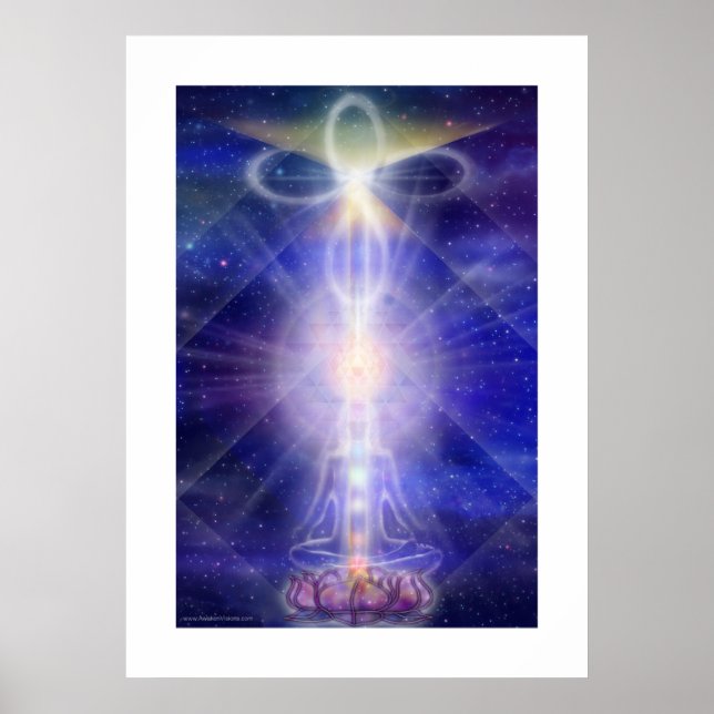 Affiche méditateur (Devant)