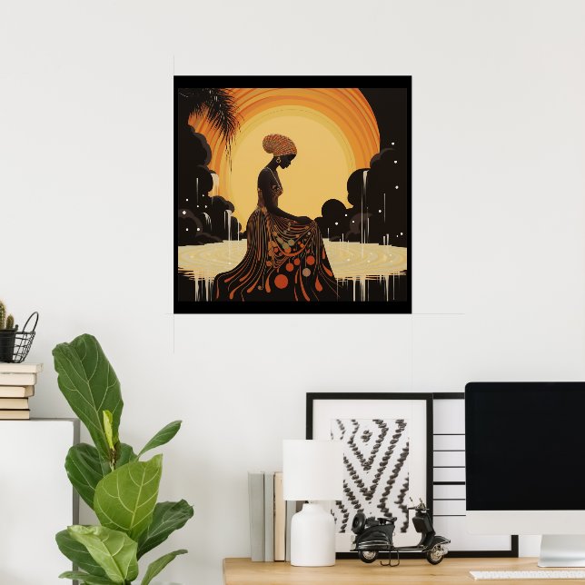 AFFICHE MÉDITATION #3 (Bureau à domicile)