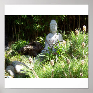 Affiche Méditation de Buddah