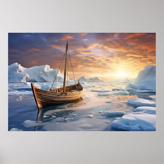 Affiche Méditation du paysage Serene Tranquille (Devant)