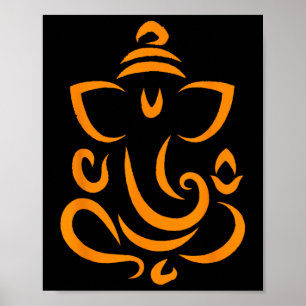 Affiche Méditation hindoue Deepavali Diwali Yoga Rangoli G