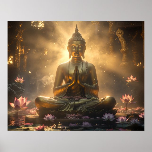 AFFICHE MÉDITATION - YOGA - CARPE DIEM (Devant)