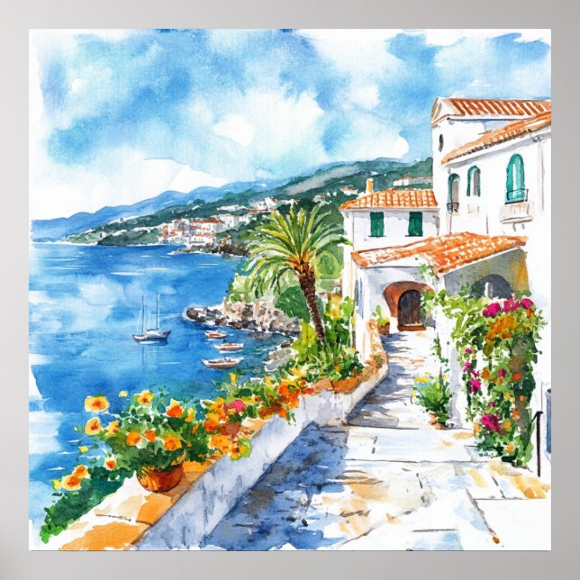 Affiche Mediterranean Summer (Devant)