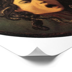 Affiche Medusa - Caravaggio