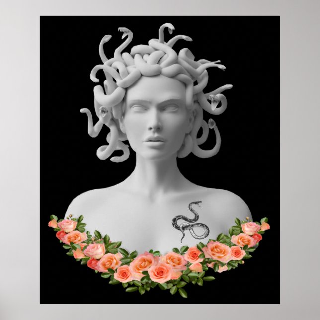Affiche Medusa Gorgon Mythologie grecque (Devant)
