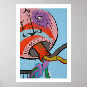 Affiche Méduse urbaine