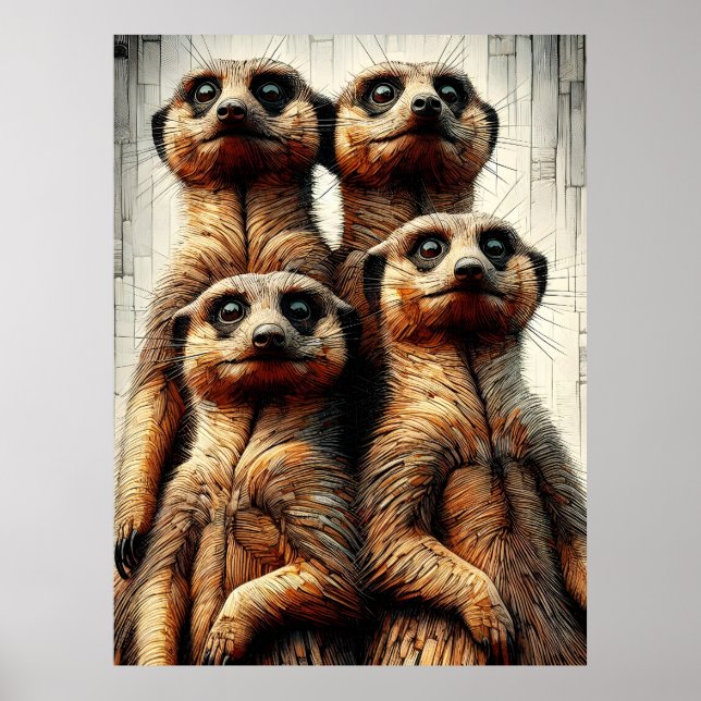 Affiche Meerkats (Devant)