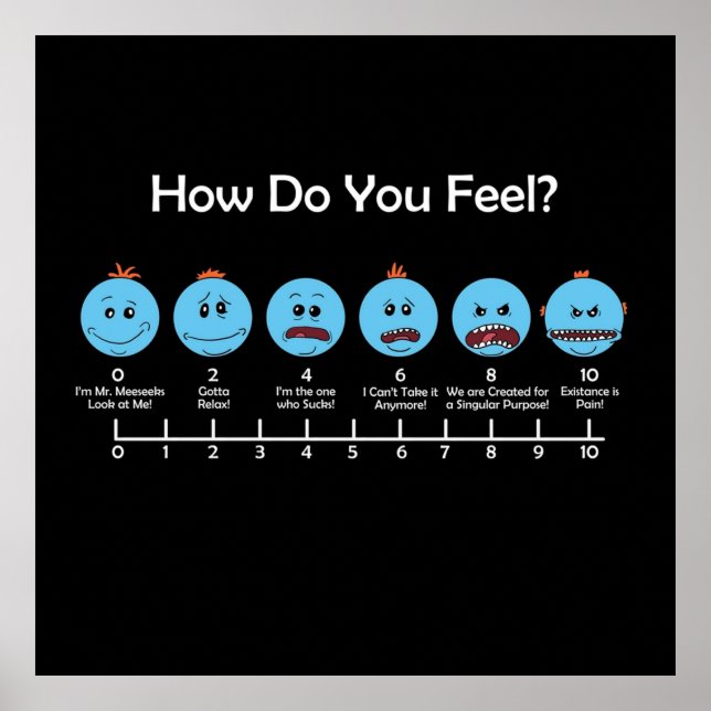 Affiche Meeseeks (Devant)