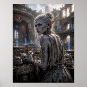 Affiche Méfiance / Maître Masque / Théâtre Abandonné