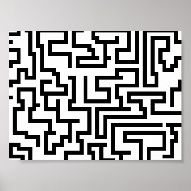 Affiche Mega Maze (Devant)