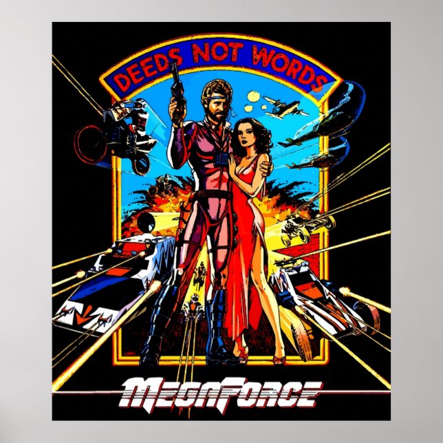 Affiche mégaforce (Devant)