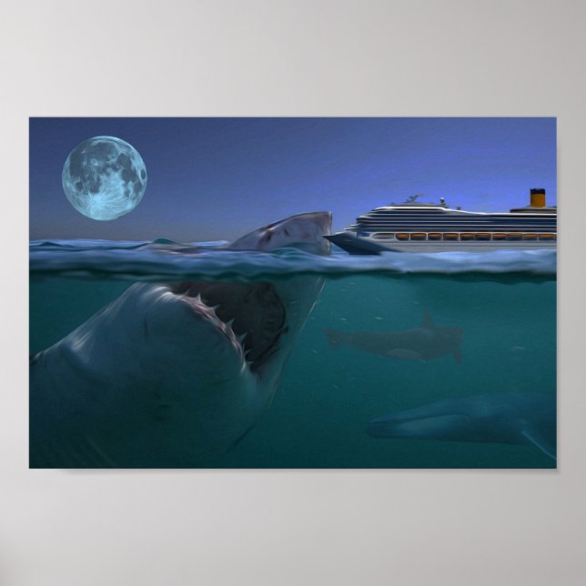 Affiche Megalodon (Devant)
