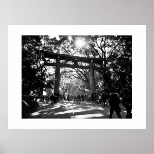 Affiche Meiji Sanctuaire : Tokyo