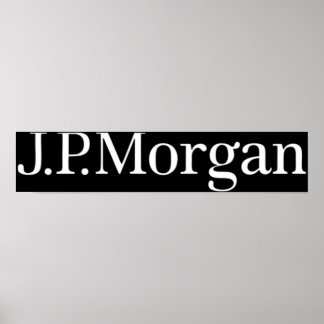 Affiche MEILLEUR À ACHETER - JP Morgan Logo