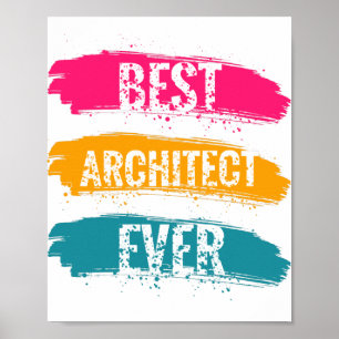 Affiche Meilleur architecte jamais