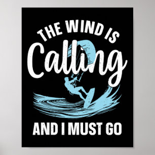 Affiche Meilleur Art de Kitesurfing pour Hommes Femmes Kit